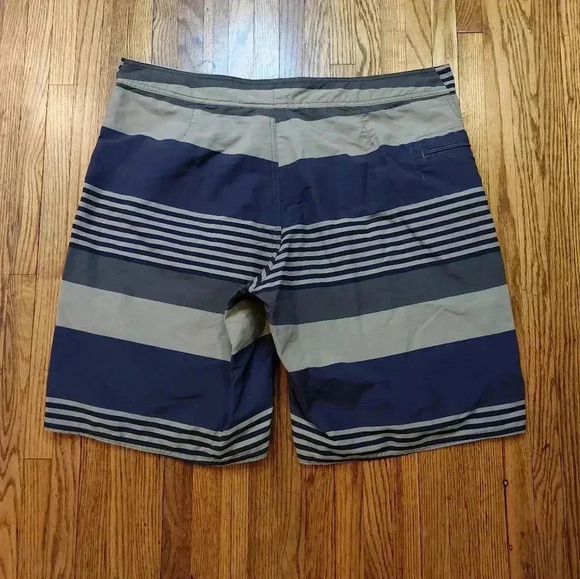 Patagonia Board Shorts Men’s 38 Wavefarer Coastal Surf Pool Ocean Swimming Trunk - Picture 5 of 7